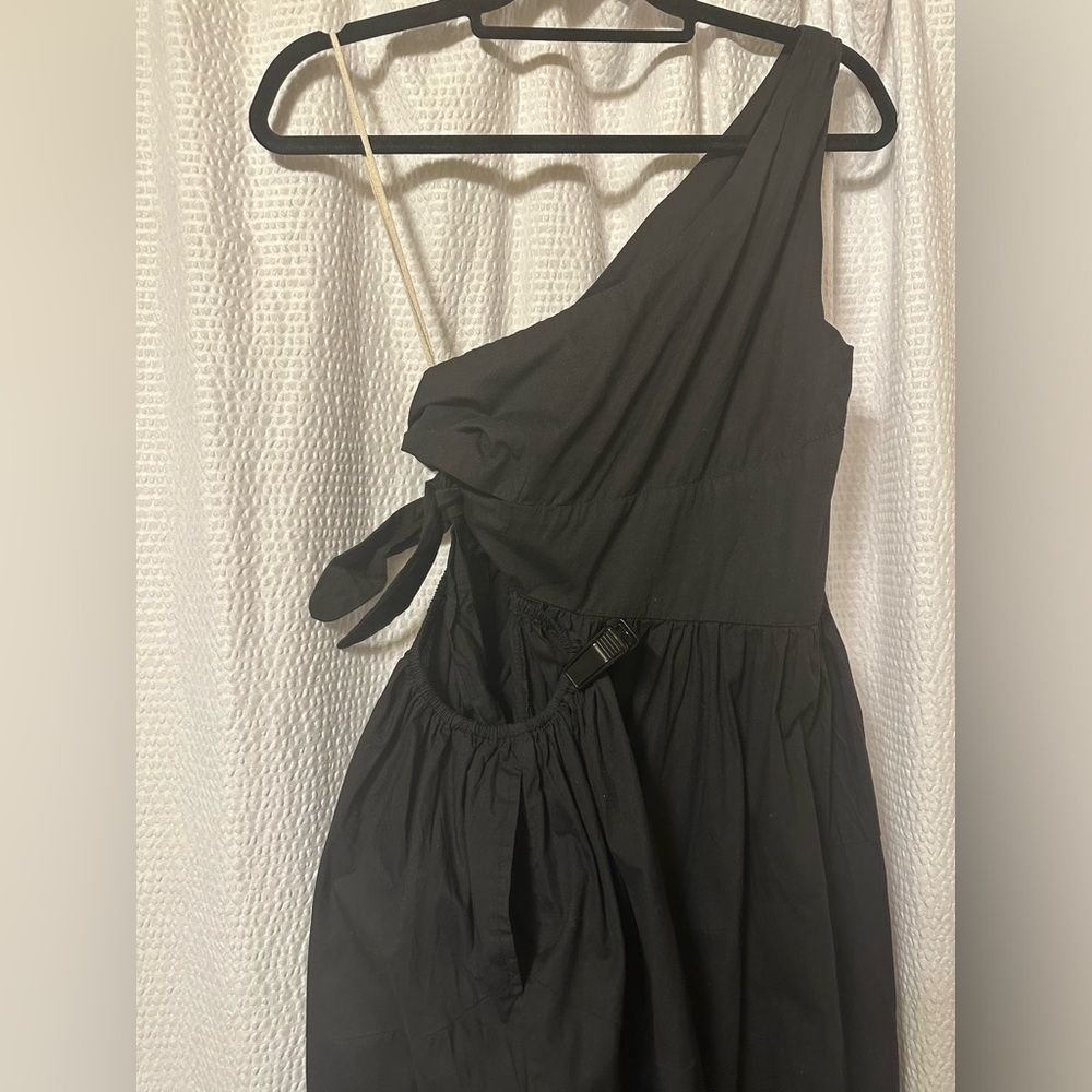 Free People Asymmetric Side Cut Out Dress